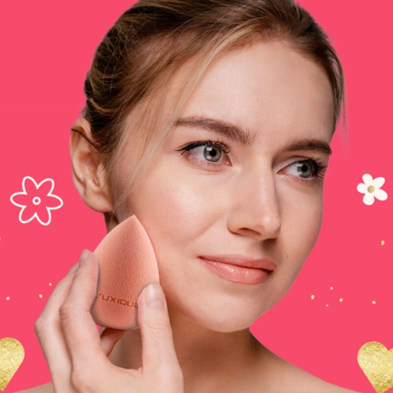 L’uxique Classic Beauty Blender (Peach) - Image 4